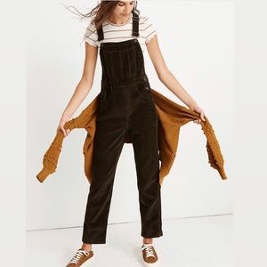 Madewell Corduroy Overalls